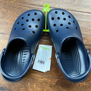 New crocs classic. Navy Blue